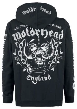 "England" Hooded Zip Black By Motörhead 14 "England" Hooded Zip Black By Motörhead -Men Fashion Clothing Store 345176b