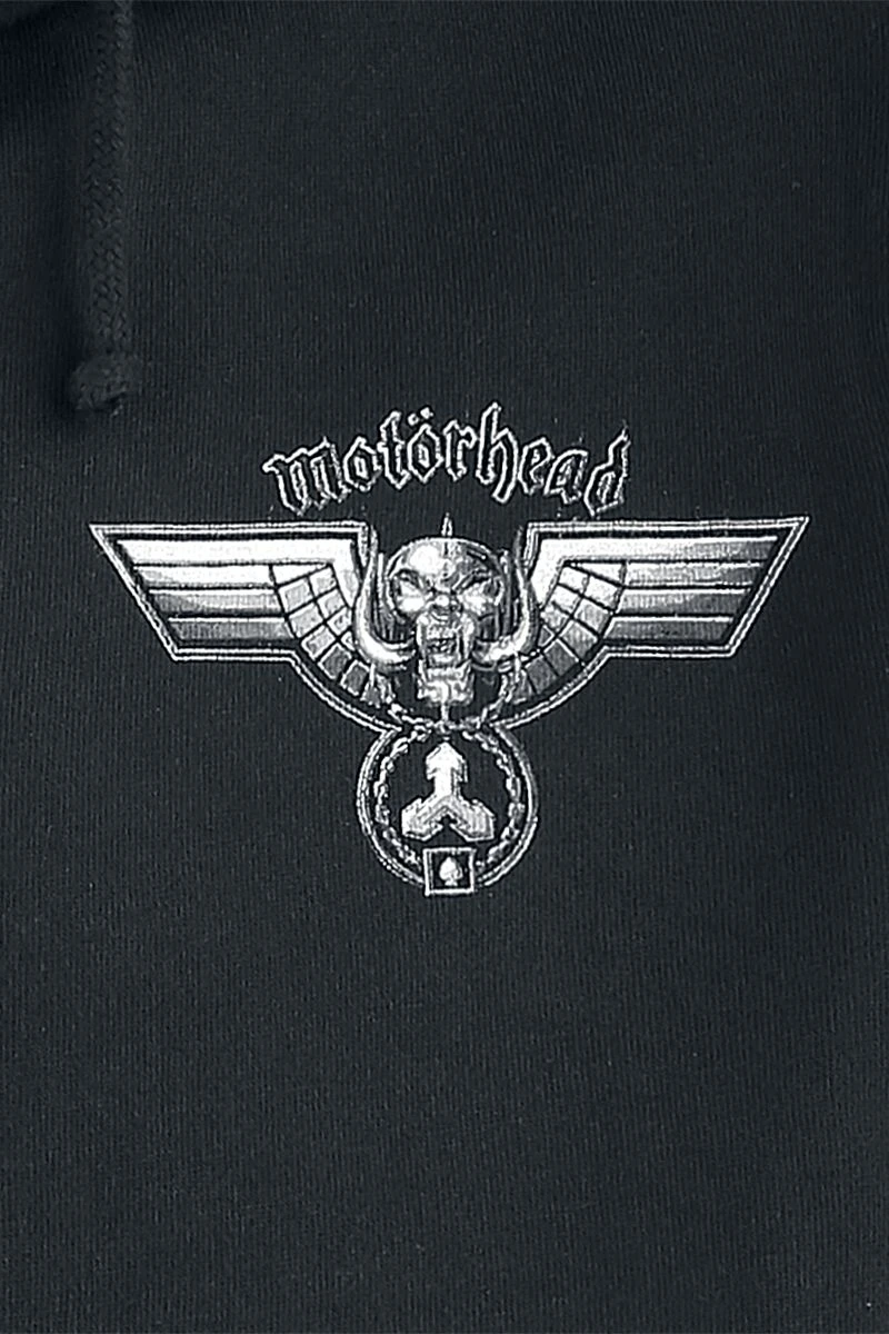 "England" Hooded Zip Black By Motörhead 9 "England" Hooded Zip Black By Motörhead - Image 7