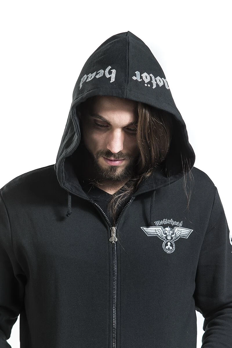 "England" Hooded Zip Black By Motörhead 10 "England" Hooded Zip Black By Motörhead - Image 8
