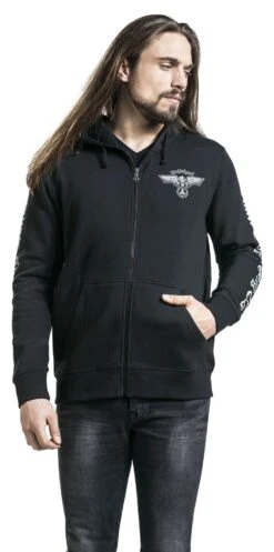 "England" Hooded Zip Black By Motörhead 20 "England" Hooded Zip Black By Motörhead -Men Fashion Clothing Store 345176wa emp