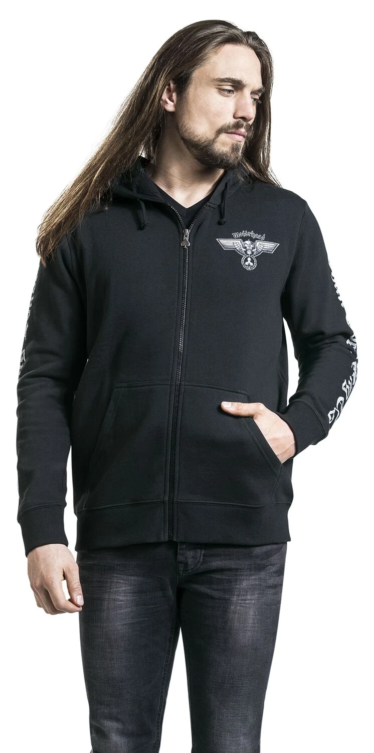 "England" Hooded Zip Black By Motörhead 11 "England" Hooded Zip Black By Motörhead - Image 9