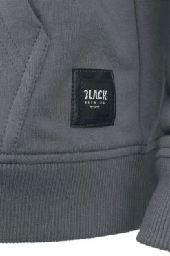 "Mask Of Sanity" Hooded Zip Grey By Black Premium By EMP 11 "Mask Of Sanity" Hooded Zip Grey By Black Premium By EMP -Men Fashion Clothing Store 349475d2