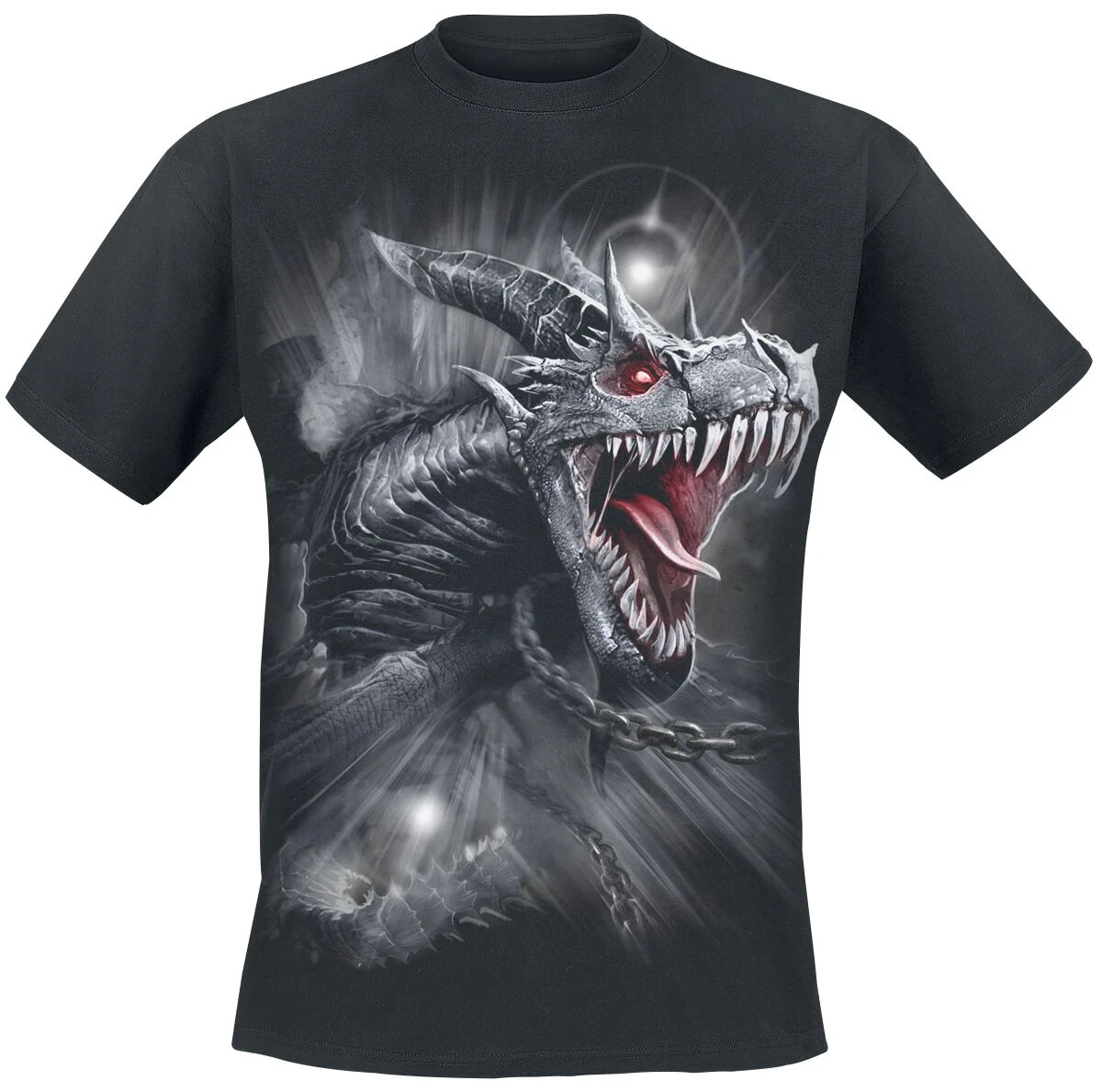 "Dragon's Cry" T-Shirt Black By Spiral 3 "Dragon's Cry" T-Shirt Black By Spiral