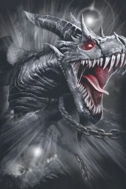 "Dragon's Cry" T-Shirt Black By Spiral 10 "Dragon's Cry" T-Shirt Black By Spiral -Men Fashion Clothing Store 350239d emp