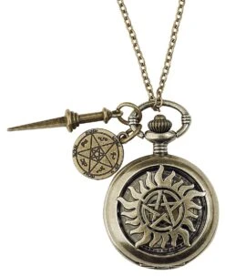 "Anti Possession" Necklace Watch Gold-coloured By Supernatural