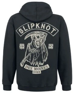 "Goat Reaper" Hooded Sweater Black By Slipknot -Men Fashion Clothing Store 353203b emp