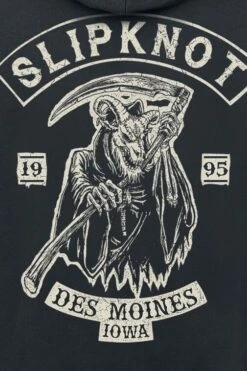 "Goat Reaper" Hooded Sweater Black By Slipknot -Men Fashion Clothing Store 353203d2 emp