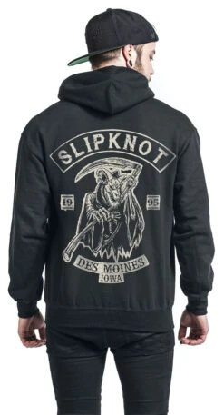 "Goat Reaper" Hooded Sweater Black By Slipknot -Men Fashion Clothing Store 353203wb emp