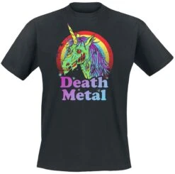 "Fun Shirt Death Metal" T-Shirt Black