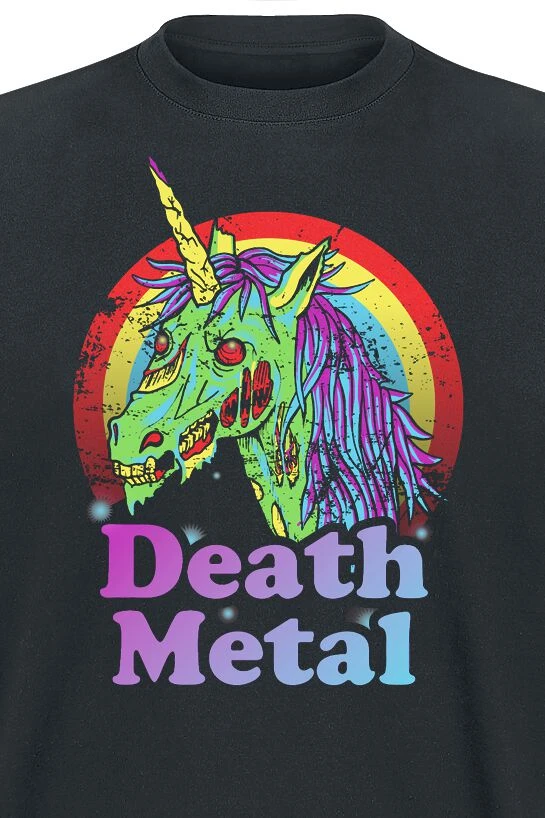 "Fun Shirt Death Metal" T-Shirt Black 5 "Fun Shirt Death Metal" T-Shirt Black - Image 3
