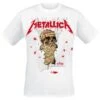 "One Landmine" T-Shirt White By Metallica -Men Fashion Clothing Store 357078a emp