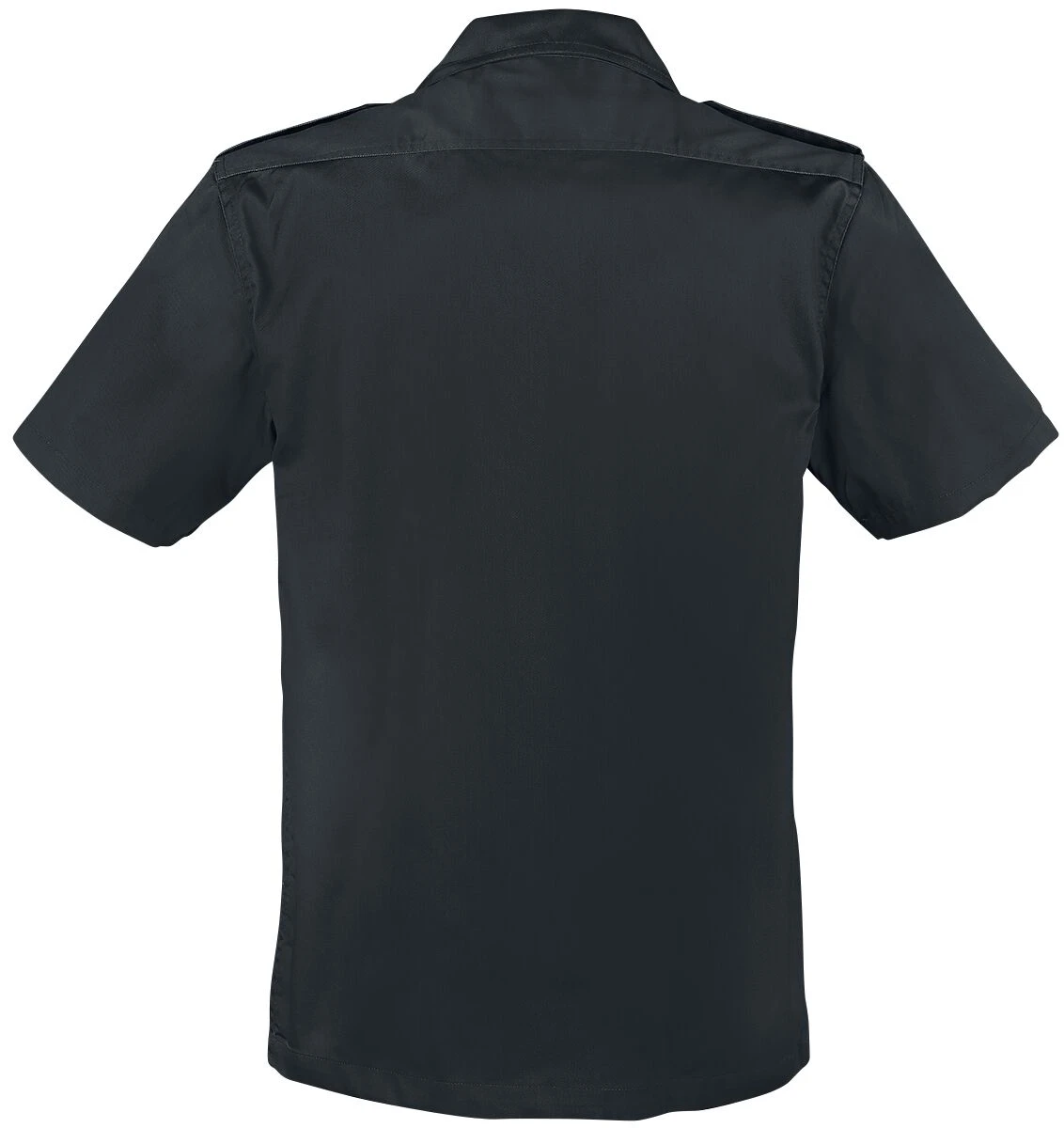 "1/2 Sleeve US Shirt" Short-sleeved Shirt Black By Brandit 4 "1/2 Sleeve US Shirt" Short-sleeved Shirt Black By Brandit - Image 2