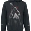 "Dead Kiss" Hooded Sweater Black By Spiral 1 "Dead Kiss" Hooded Sweater Black By Spiral -Men Fashion Clothing Store 361651a emp