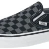 "Classic Slip-On Checkerboard" Sneakers Black-grey By Vans 1 "Classic Slip-On Checkerboard" Sneakers Black-grey By Vans -Men Fashion Clothing Store 363189a