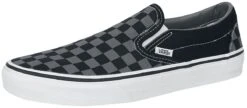 "Classic Slip-On Checkerboard" Sneakers Black-grey By Vans
