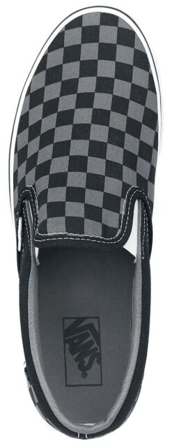"Classic Slip-On Checkerboard" Sneakers Black-grey By Vans 17 "Classic Slip-On Checkerboard" Sneakers Black-grey By Vans -Men Fashion Clothing Store 363189a7