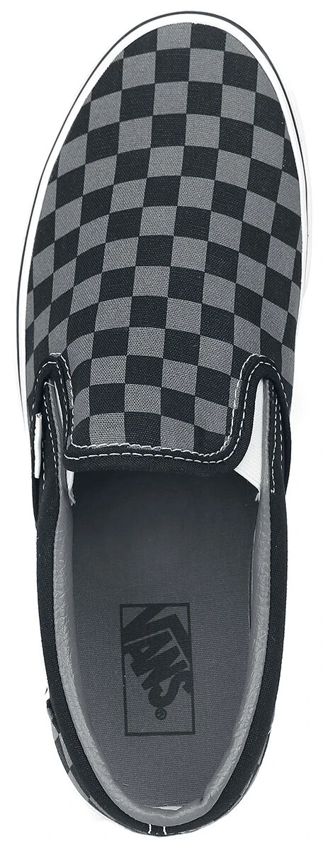 "Classic Slip-On Checkerboard" Sneakers Black-grey By Vans 9 "Classic Slip-On Checkerboard" Sneakers Black-grey By Vans - Image 7