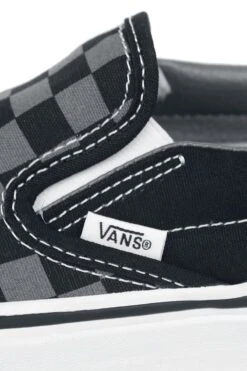 "Classic Slip-On Checkerboard" Sneakers Black-grey By Vans 18 "Classic Slip-On Checkerboard" Sneakers Black-grey By Vans -Men Fashion Clothing Store 363189d