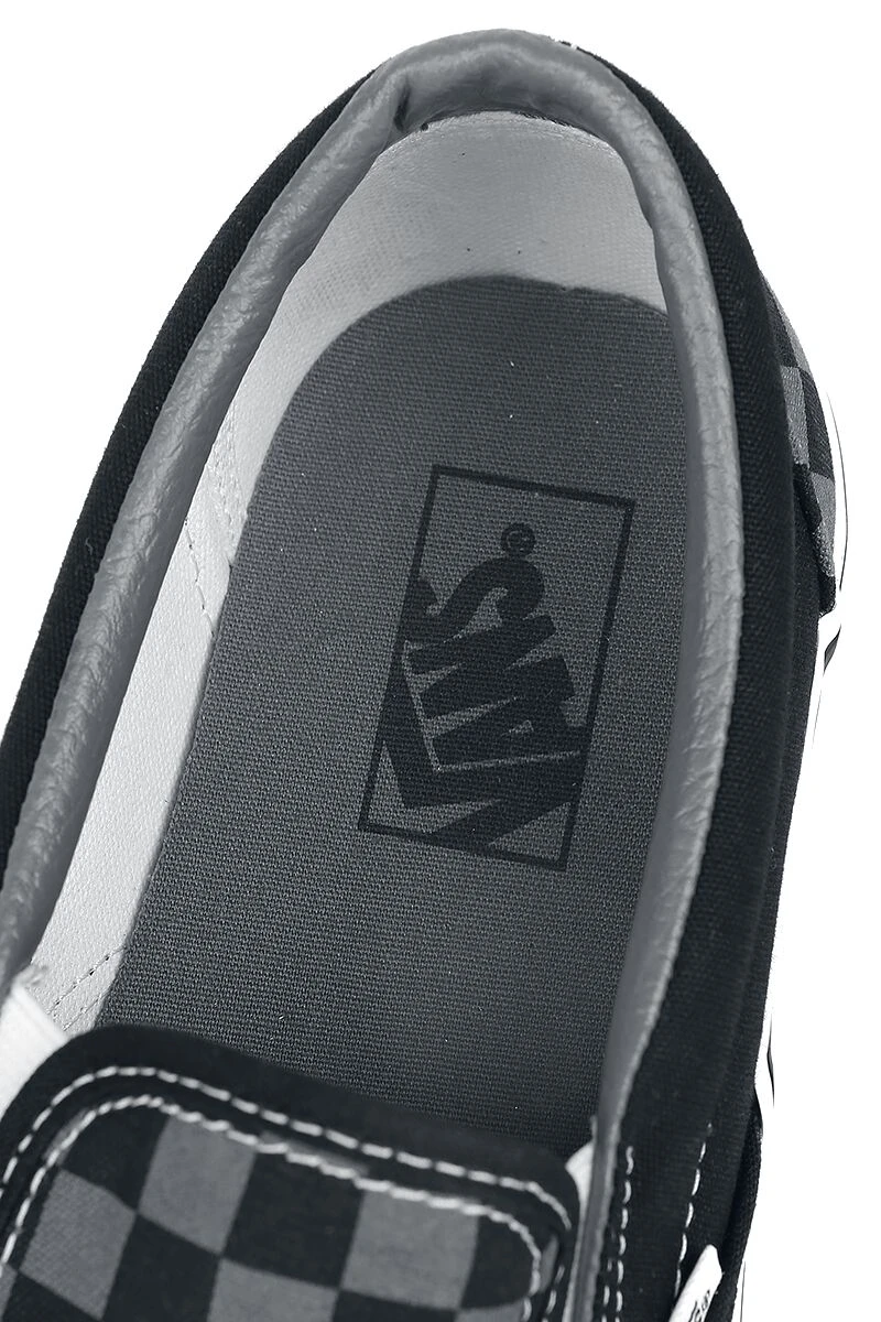 "Classic Slip-On Checkerboard" Sneakers Black-grey By Vans 11 "Classic Slip-On Checkerboard" Sneakers Black-grey By Vans - Image 9