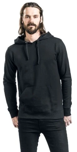 "Bodies" Hooded Sweater Black By Black Premium By EMP -Men Fashion Clothing Store 364492wa
