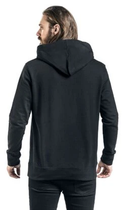 "Bodies" Hooded Sweater Black By Black Premium By EMP -Men Fashion Clothing Store 364492wb