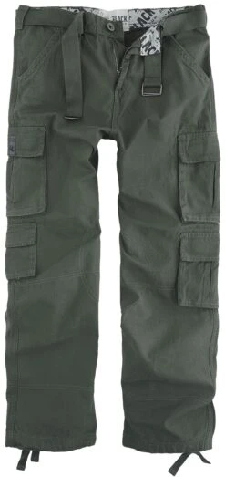"Army Vintage Trousers" Cargo Trousers Khaki By Black Premium By EMP