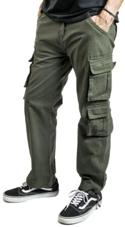 "Army Vintage Trousers" Cargo Trousers Khaki By Black Premium By EMP -Men Fashion Clothing Store 364729wa2