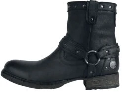 "Thunder Road" Boot Black By Rock Rebel By EMP -Men Fashion Clothing Store 365229a5