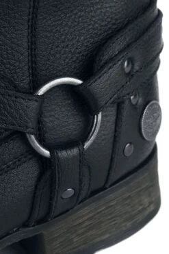 "Thunder Road" Boot Black By Rock Rebel By EMP -Men Fashion Clothing Store 365229d