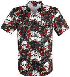 "Skull" Short-sleeved Shirt Black By Jawbreaker