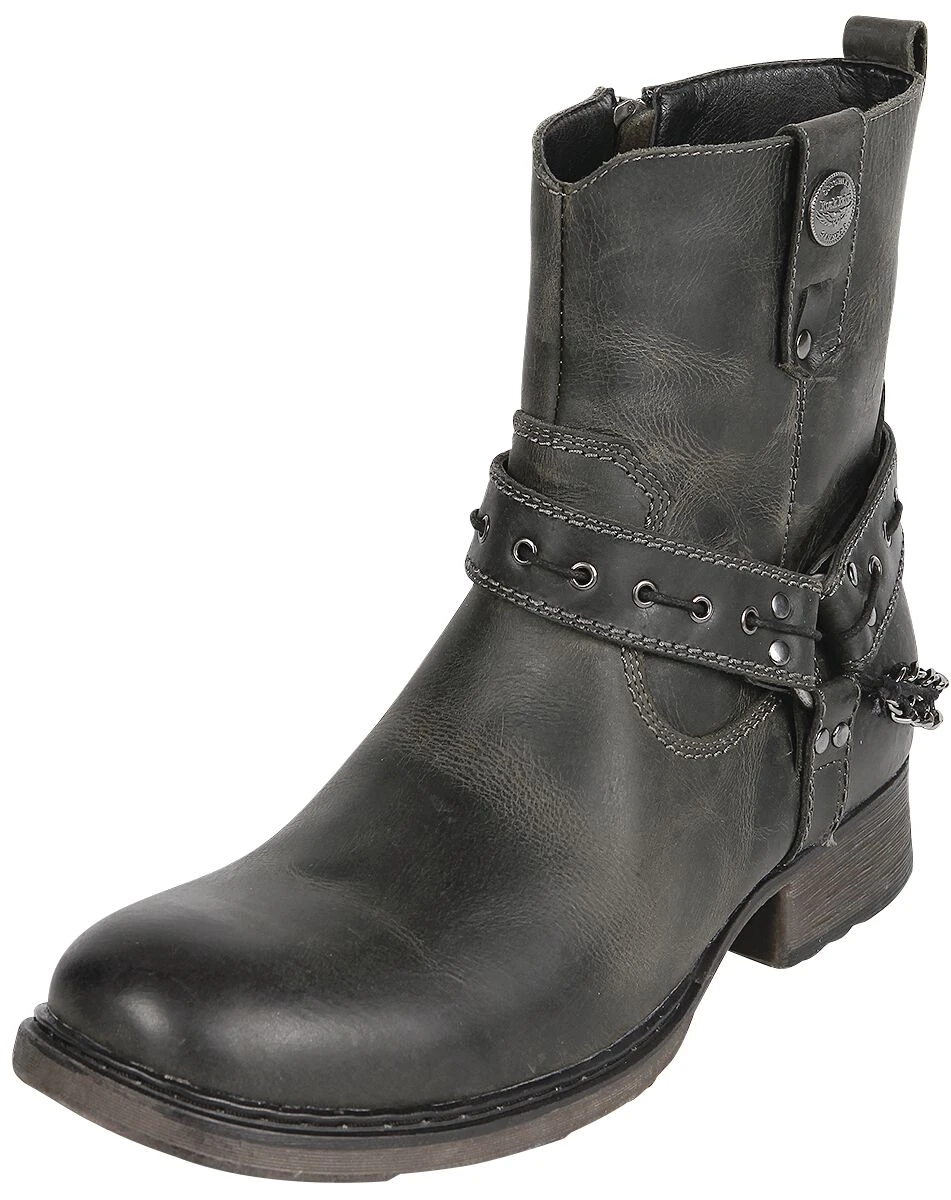 "Thunder Road" Boot Dark Brown By Rock Rebel By EMP 2 "Thunder Road" Boot Dark Brown By Rock Rebel By EMP