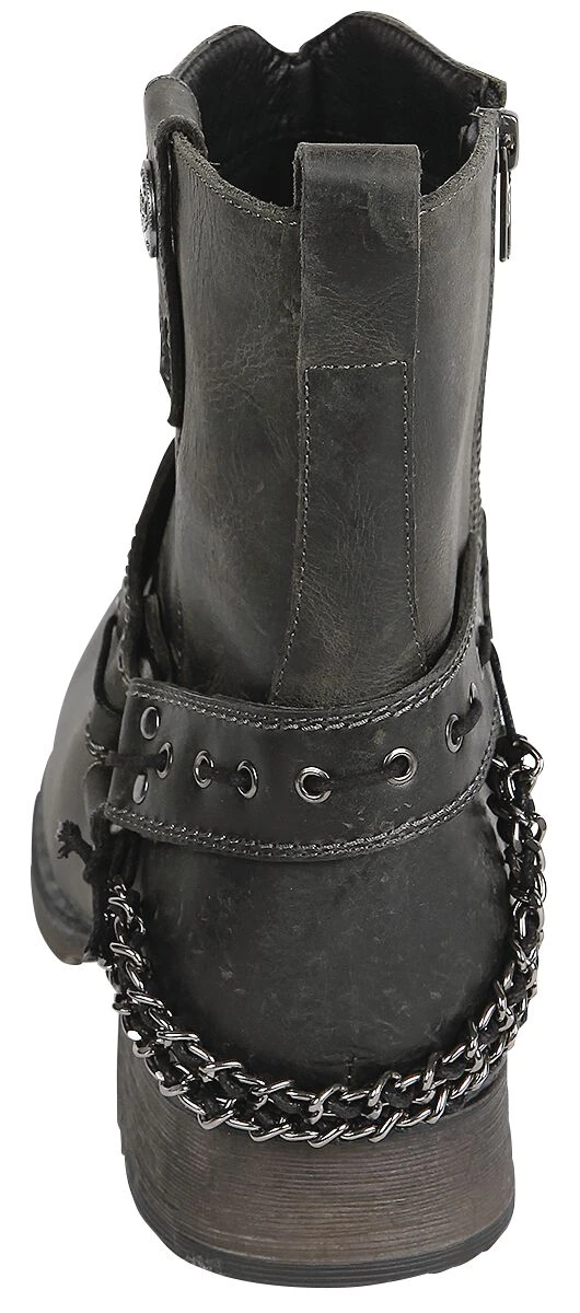 "Thunder Road" Boot Dark Brown By Rock Rebel By EMP 3 "Thunder Road" Boot Dark Brown By Rock Rebel By EMP - Image 2