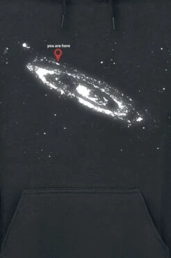 "Fun Shirt You Are Here" Hooded Sweater Black -Men Fashion Clothing Store 368216d emp