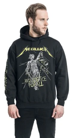 "...And Justice For All" Hooded Sweater Black By Metallica 14 "...And Justice For All" Hooded Sweater Black By Metallica -Men Fashion Clothing Store 369705wa