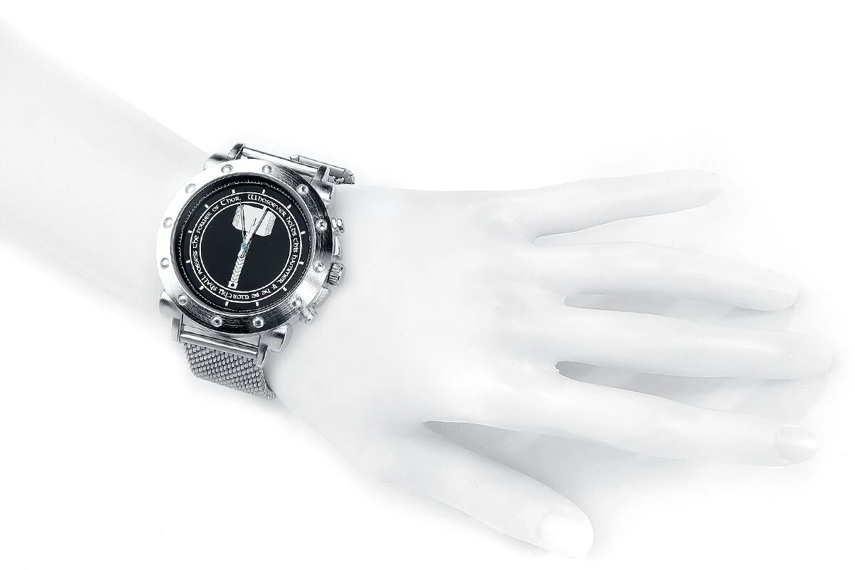 "Thor's Hammer" Wristwatches Silver-coloured By Thor 6 "Thor's Hammer" Wristwatches Silver-coloured By Thor - Image 4