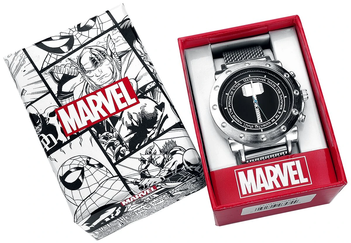 "Thor's Hammer" Wristwatches Silver-coloured By Thor 7 "Thor's Hammer" Wristwatches Silver-coloured By Thor - Image 5