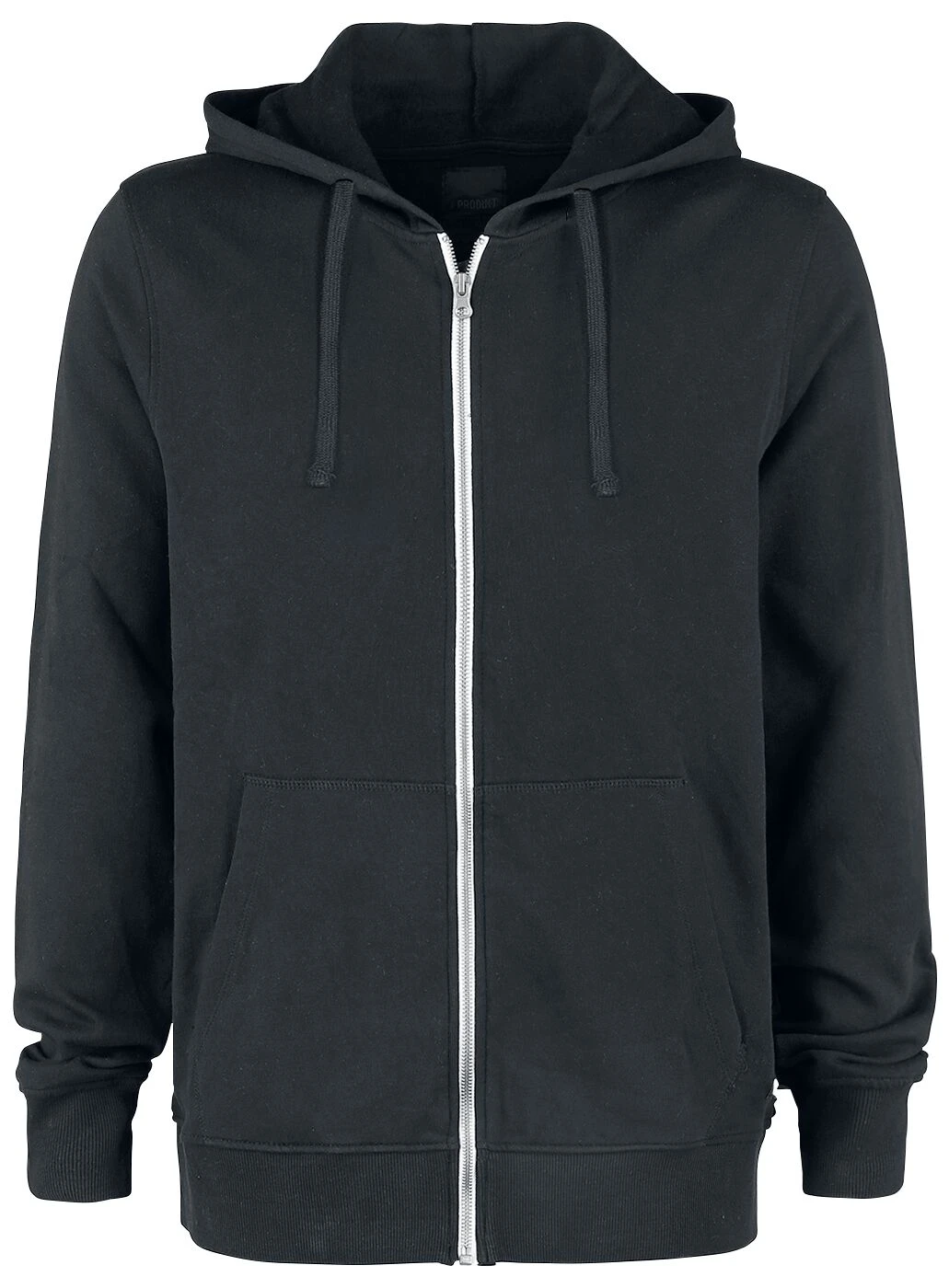 "Basic Sweat Cardigan" Hooded Zip Black By Produkt 3 "Basic Sweat Cardigan" Hooded Zip Black By Produkt