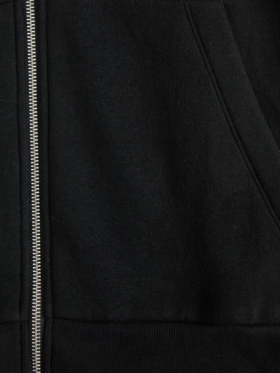 "Basic Sweat Cardigan" Hooded Zip Black By Produkt 5 "Basic Sweat Cardigan" Hooded Zip Black By Produkt - Image 3