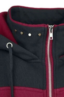 "The Next Generation" Hooded Zip Red-black By Star Trek -Men Fashion Clothing Store 372271d2