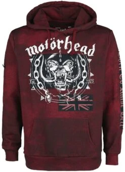 "EMP Signature Collection" Hooded Sweater Burgundy By Motörhead