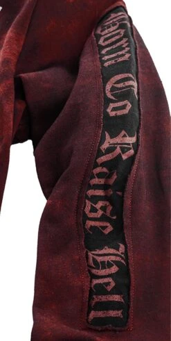 "EMP Signature Collection" Hooded Sweater Burgundy By Motörhead -Men Fashion Clothing Store 373691d