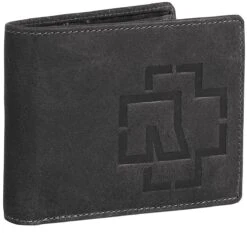 "Leather Wallet" Wallet Anthracite By Rammstein