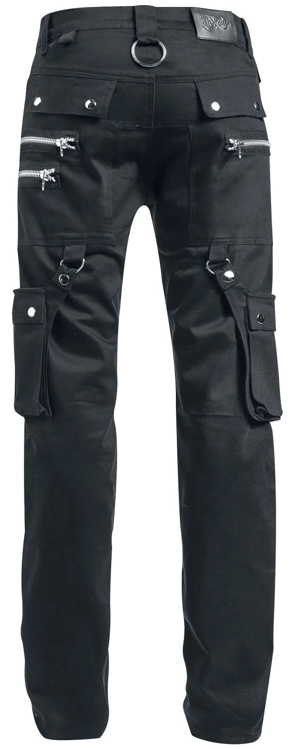 "Andre Pants" Cloth Trousers Black By Vixxsin 4 "Andre Pants" Cloth Trousers Black By Vixxsin - Image 2