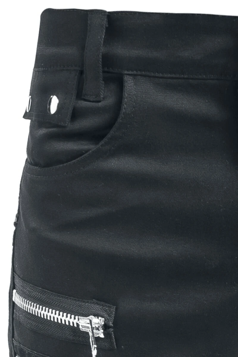 "Andre Pants" Cloth Trousers Black By Vixxsin 5 "Andre Pants" Cloth Trousers Black By Vixxsin - Image 3