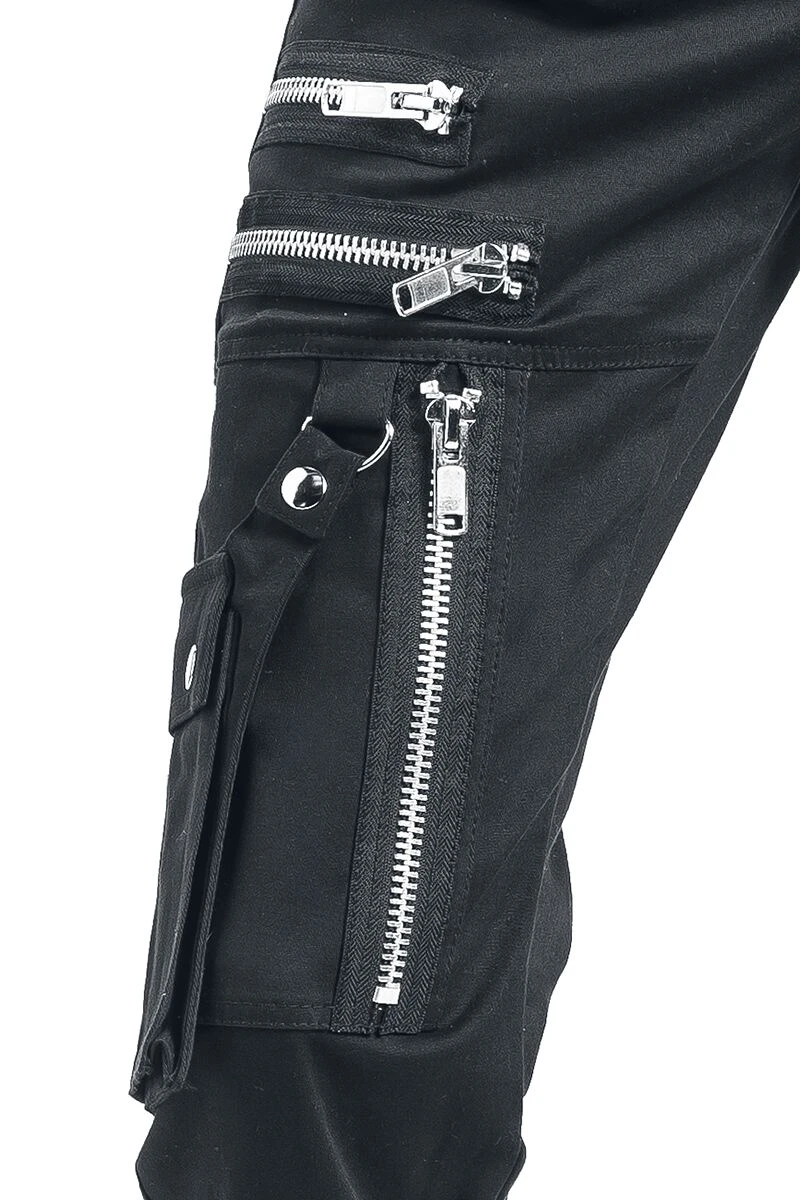 "Andre Pants" Cloth Trousers Black By Vixxsin 6 "Andre Pants" Cloth Trousers Black By Vixxsin - Image 4