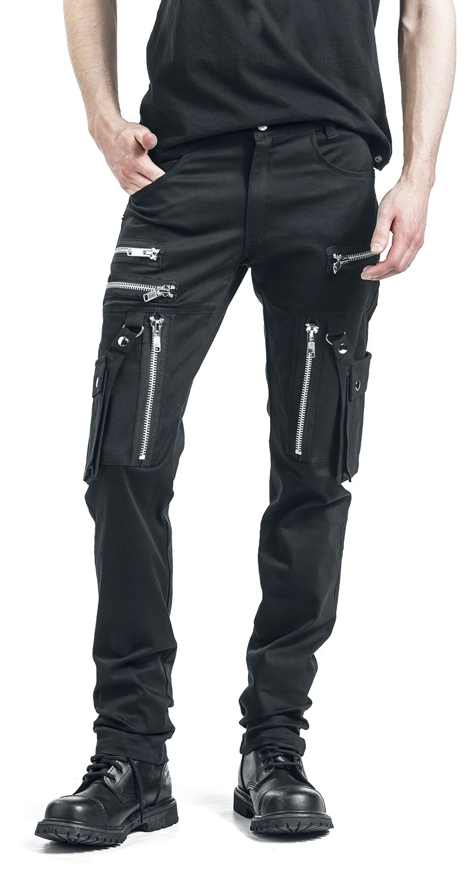 "Andre Pants" Cloth Trousers Black By Vixxsin 8 "Andre Pants" Cloth Trousers Black By Vixxsin - Image 6