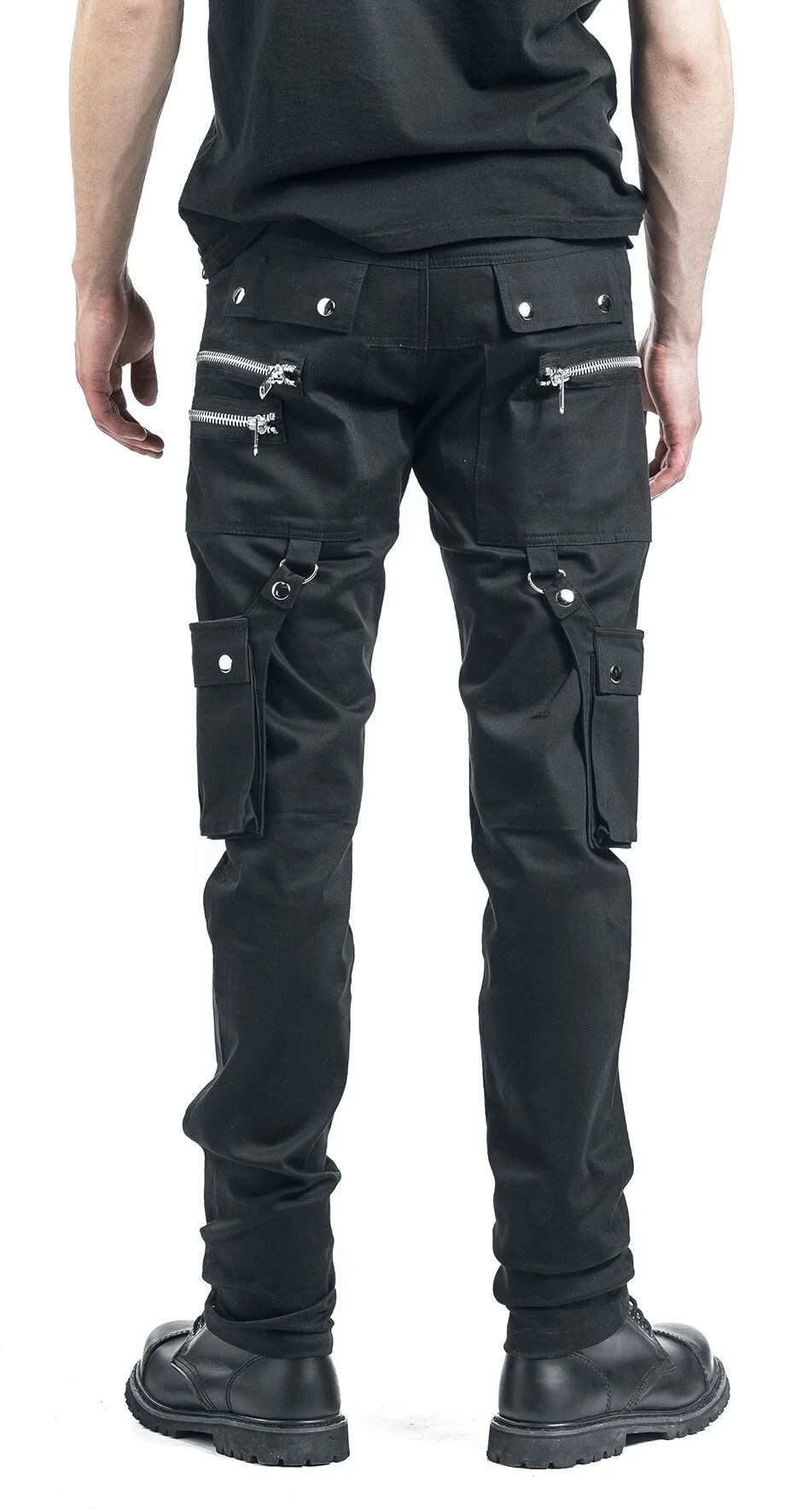 "Andre Pants" Cloth Trousers Black By Vixxsin 10 "Andre Pants" Cloth Trousers Black By Vixxsin - Image 8