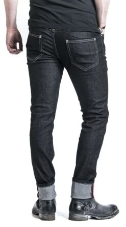 "Rockabilly Slim" Jeans Black By Banned Alternative 17 "Rockabilly Slim" Jeans Black By Banned Alternative -Men Fashion Clothing Store 376761wb