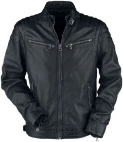 "Colt W18 Lasanv" Leather Jacket Black By Gipsy