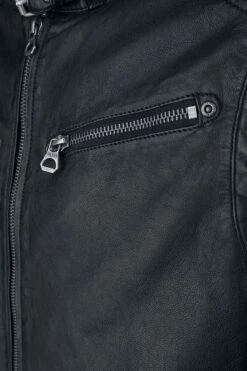 "Colt W18 Lasanv" Leather Jacket Black By Gipsy -Men Fashion Clothing Store 377345d3